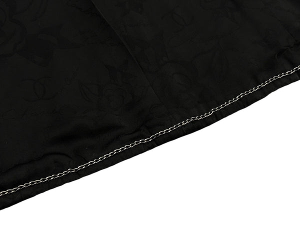 極美品 CHANEL シャネル ツイードジャケット P79356V71693 サイズ36 セーラーカラー ココマーク ブラック ホワイト 中古 4b011494