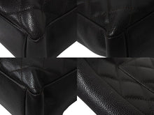 Load image into Gallery viewer, 極美品 CHANEL シャネル マトラッセPST ココマーク トートバッグ 11番台 キャビアスキン ブラック ブラウン シルバー金具 中古 4b001177
