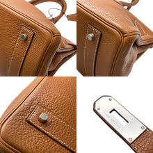 Load image into Gallery viewer, HERMES エルメス ショルダーバーキン トリヨンクレマンス ◻︎J刻 ゴルチエ期 ゴールド シルバー金具 美品 中古 4b011806