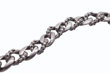 Load image into Gallery viewer, 極美品 CHROME HEARTS クロムハーツ 2クリップファンシー ショートウォレットチェーン 重量約212.0g 全長約41cm シルバー925 中古 4b011656