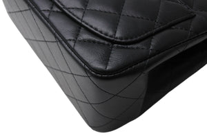 新品同様 CHANEL シャネル ミニマトラッセ16 Sフラップ Sチェーンショルダーバッグ ランダム番台 ココマーク ラムスキン ブラック 中古 4b011816