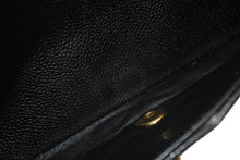Load image into Gallery viewer, 極美品 CHANEL シャネル マトラッセ25 Wフラップ Wチェーンショルダーバッグ A01164 14番台 ココマーク キャビアスキン ブラック 中古 4b011817