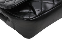 Load image into Gallery viewer, CHANEL シャネル Sフラップ Wチェーンショルダーバッグ 21番台 ココマーク カーフスキン ブラック シルバー金具 美品 中古 4b011815