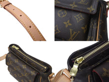 画像をギャラリービューアに読み込む, 新品同様 LOUIS VUITTON ルイヴィトン ショルダーバッグ M51165 ヴィバシテPM ブラウン モノグラム ゴールド金具 中古 4b001184