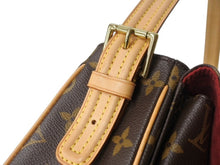 Load image into Gallery viewer, 極美品 LOUIS VUITTON ルイヴィトン ヴィバシテMM ハンドバッグ ワンショルダーバッグ M51164 モノグラム PVC ブラウン 中古 4b001185