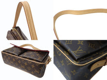 Load image into Gallery viewer, 極美品 LOUIS VUITTON ルイヴィトン ヴィバシテMM ハンドバッグ ワンショルダーバッグ M51164 モノグラム PVC ブラウン 中古 4b001185