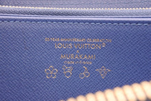 Load image into Gallery viewer, 新品未使用 LOUIS VUITTON ルイヴィトン モノグラム デニム ジッピー ウォレット チェリー 新作 M23161 村上隆 ブルー 中古 4b011858