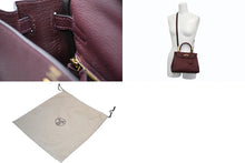 Load image into Gallery viewer, 新品同様品 HERMES エルメス KELLY ケリー25 2WAYハンドバッグ 内縫い トゴ ルージュアッシュゴールド金具 A刻印 4b012348