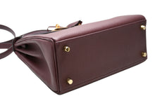 Load image into Gallery viewer, 新品同様品 HERMES エルメス KELLY ケリー25 2WAYハンドバッグ 内縫い トゴ ルージュアッシュゴールド金具 A刻印 4b012348
