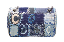 Load image into Gallery viewer, 極美品 CHANEL シャネル マトラッセ25 Sフラップ Wチェーンショルダーバッグ 25番台 ココマーク パッチワーク ステッチ ブラック 中古 4b012346