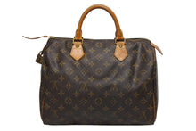 Load image into Gallery viewer, LOUIS VUITTON ルイヴィトン スピーディ30 ハンドバッグ M41526 モノグラム ブラウン 美品 中古 4b011888