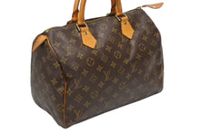 Load image into Gallery viewer, LOUIS VUITTON ルイヴィトン スピーディ30 ハンドバッグ M41526 モノグラム ブラウン 美品 中古 4b011888