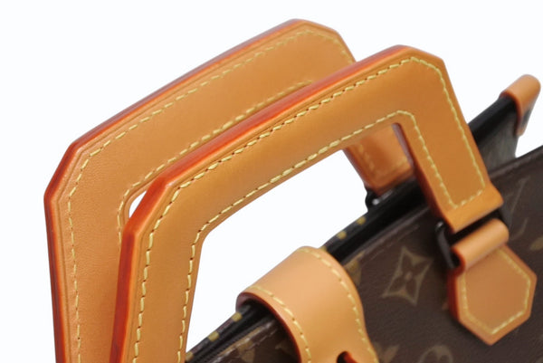 極美品 LOUIS VUITTON ルイヴィトン×NIGO ダミエジャイアント トートバッグ N40355 ブラウン ベージュ PVCコーティングキャンバス ヌメ革 ブラック金具 中古 4b011644