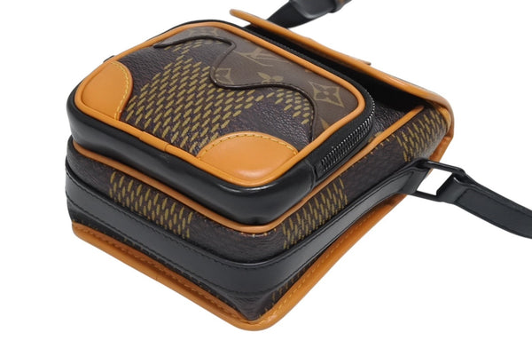 LOUIS VUITTON ルイヴィトン アマゾン メッセンジャーショルダーバッグ N40357 ダミエジャイアント NIGO LVスクエアード 美品 中古 4b011639