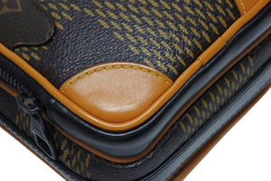 LOUIS VUITTON ルイヴィトン アマゾン メッセンジャーショルダーバッグ N40357 ダミエジャイアント NIGO LVスクエアード 美品 中古 4b011639