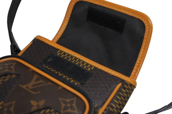 LOUIS VUITTON ルイヴィトン アマゾン メッセンジャーショルダーバッグ N40357 ダミエジャイアント NIGO LVスクエアード 美品 中古 4b011639