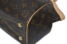 Load image into Gallery viewer, 極美品 LOUIS VUITTON ルイヴィトン モノグラム ティボリPM ハンドバッグ M40143 ブラウン ゴールド金具 ロゴ 鞄 中古 4b011886