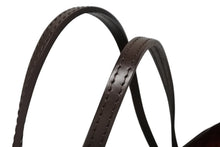 Load image into Gallery viewer, 極美品 LOUIS VUITTON ルイヴィトン ダミエ ネヴァーフルMM トートバッグ N51105 PVC レザー ブラウン ゴールド金具 中古 4b011620