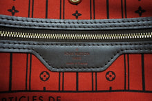 Load image into Gallery viewer, 極美品 LOUIS VUITTON ルイヴィトン ダミエ ネヴァーフルMM トートバッグ N51105 PVC レザー ブラウン ゴールド金具 中古 4b011620