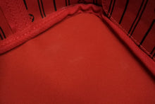 Load image into Gallery viewer, 極美品 LOUIS VUITTON ルイヴィトン ダミエ ネヴァーフルMM トートバッグ N51105 PVC レザー ブラウン ゴールド金具 中古 4b011620
