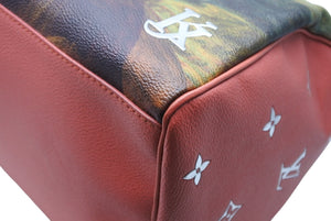 極美品 LOUIS VUITTON ルイヴィトン モナリザ スピーディ30 ボストンバッグ マスターズコレクション M43372 ピンク 中古 4b011746