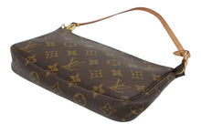 Load image into Gallery viewer, LOUIS VUITTON ルイヴィトン ポシェット アクセソワール アクセサリーポーチ M51980 モノグラム ブラウン レザー PVC 美品 中古 4b011892