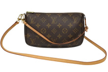 Load image into Gallery viewer, LOUIS VUITTON ルイヴィトン ポシェット アクセソワール アクセサリーポーチ M51980 モノグラム ブラウン レザー PVC 美品 中古 4b011892