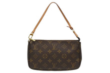 Load image into Gallery viewer, LOUIS VUITTON ルイヴィトン ポシェット アクセソワール アクセサリーポーチ M51980 モノグラム ブラウン レザー PVC 美品 中古 4b011892