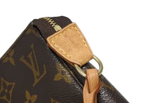 Load image into Gallery viewer, LOUIS VUITTON ルイヴィトン ポシェット アクセソワール アクセサリーポーチ M51980 モノグラム ブラウン レザー PVC 美品 中古 4b011892