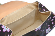 Load image into Gallery viewer, LOUIS VUITTON ルイヴィトン サックレトロPM マロン ハンドバッグ M92012 モノグラムチェリーブロッサム ブラウン 美品 中古 4b011905