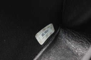 極美品 CHANEL シャネル Wチェーン マトラッセ 23cm ショルダーバッグ ココマーク 4番台 ラムスキン ブラック ゴールド金具 中古 4b012067