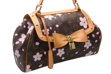 Load image into Gallery viewer, LOUIS VUITTON ルイヴィトン サックレトロPM マロン ハンドバッグ M92012 モノグラムチェリーブロッサム ブラウン 美品 中古 4b011905