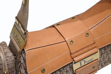 Load image into Gallery viewer, Christian Dior クリスチャンディオール トロッター ストリートシック ショルダーバッグ ブラウン キャンバス レザー ロゴ 美品 中古 4b011849