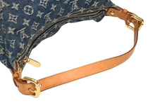 Load image into Gallery viewer, LOUIS VUITTON ルイヴィトン バギーGM ショルダーバッグ M95048 モノグラムデニム ブルー ゴールド金具 美品 中古 4b011918