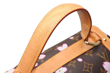 Load image into Gallery viewer, LOUIS VUITTON ルイヴィトン サックレトロPM マロン ハンドバッグ M92012 モノグラムチェリーブロッサム ブラウン 美品 中古 4b011905