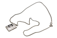 Load image into Gallery viewer, CHANEL シャネル カンボンライン ネックレス 重量約11.1g 05C刻印 全長約42.5cm ココマーク メタル シルバー 美品 中古 4b011940