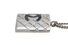 Load image into Gallery viewer, CHANEL シャネル カンボンライン ネックレス 重量約11.1g 05C刻印 全長約42.5cm ココマーク メタル シルバー 美品 中古 4b011940