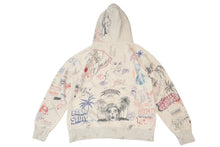 Load image into Gallery viewer, SAINT MICHAEL × BORN RAISED セントマイケル × ボーンレイズド SM-YS8-0000-C11 Hoodie フーディー ホワイト サイズL 美品 中古 4b012882