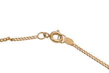 Load image into Gallery viewer, 極美品 CHANEL シャネル ココマーク ネックレス 重量約4.9g 01A刻印 全長約42.5cm GP メタル ウッド アクセサリー 中古 4b011943