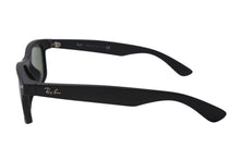 Load image into Gallery viewer, 極美品 RayBan レイバン NEW WAYFARER ニューウェイフェーラー ミラーサングラス アセテート ブラック ブルー サイズ55□18 中古 4b011527