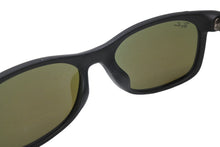 Load image into Gallery viewer, 極美品 RayBan レイバン NEW WAYFARER ニューウェイフェーラー ミラーサングラス アセテート ブラック ブルー サイズ55□18 中古 4b011527