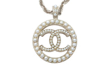Load image into Gallery viewer, CHANEL シャネル ネックレス 重量約20.0g A21V刻印 ココマーク GP メタル フェイクパール ゴールド 美品 中古 4b012382