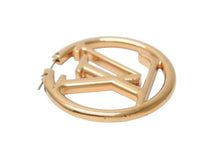 画像をギャラリービューアに読み込む, 極美品 LOUIS VUITTON ルイヴィトン ブックル ドレイユ フープ ルイーズ ピアス 両耳 GP 12.3g ゴールド 中古 4b011800