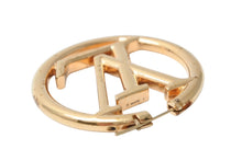 画像をギャラリービューアに読み込む, 極美品 LOUIS VUITTON ルイヴィトン ブックル ドレイユ フープ ルイーズ ピアス 両耳 GP 12.3g ゴールド 中古 4b011800