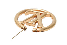 画像をギャラリービューアに読み込む, 極美品 LOUIS VUITTON ルイヴィトン ブックル ドレイユ フープ ルイーズ ピアス 両耳 GP 12.3g ゴールド 中古 4b011800