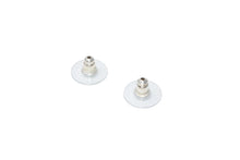 Load image into Gallery viewer, 新品同様品 CHANEL シャネル デカココマーク チェーン柄 ピアス I24C シルバー メタル 重量10.0g 中古 4b011949