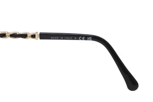 極美品 CHANEL シャネル 度入り眼鏡 アイウェア 5210-Q-A c.622/S4 サイズ57□17 135 ココマーク チェーンテンプル 中古 4b011984