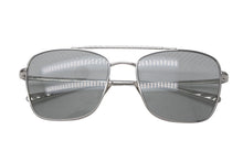 Load image into Gallery viewer, 極美品 CHANEL シャネル スクエア サングラス アイウェア 4256 サイズ55□18 ココマーク シルバー ブルー 中古 4b011985