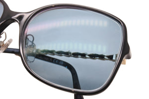 極美品 CHANEL シャネル 度入り眼鏡 アイウェア 5210-Q-A c.622/S4 サイズ57□17 135 ココマーク チェーンテンプル 中古 4b011984