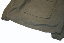 画像をギャラリービューアに読み込む, 新品同様 READY MADE レディメイド 23SS PULLOVER JACKET プルオーバージャケット ヴィンテージコットン カーキ サイズ2 中古 4b012000